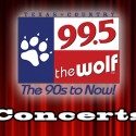 99.5 The Wolf Concert Calendar Page