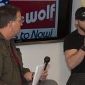 Brantley Gilbert in 99.5 The Wolf Studios