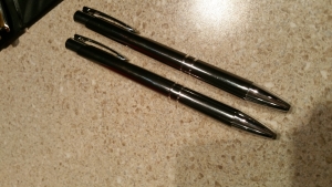 Graphite Desk pen set